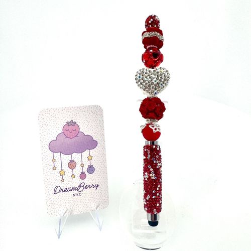 Beaded Stylus — Red (Extra Long), view 1 of 3