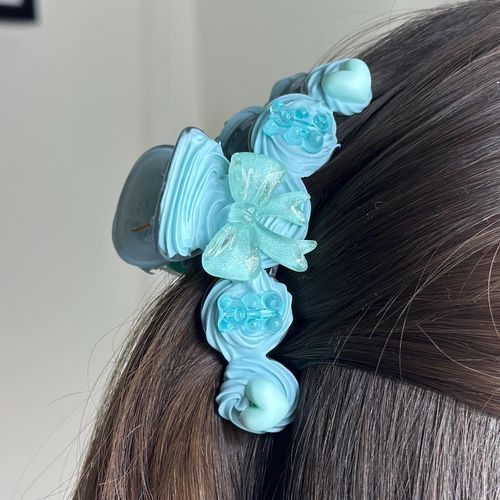 Decoden Hair Claw — Light Blue