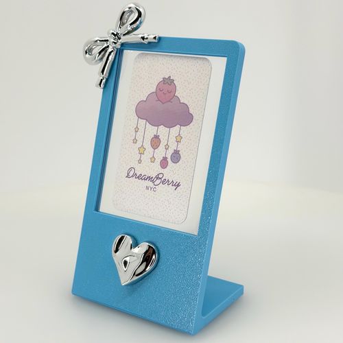 DreamBerry Photocard Display Frame — Matte Blue, view 1 of 3