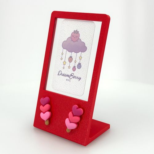DreamBerry Photocard Display Frame — Scarlet Red, Take Two, view 1 of 3