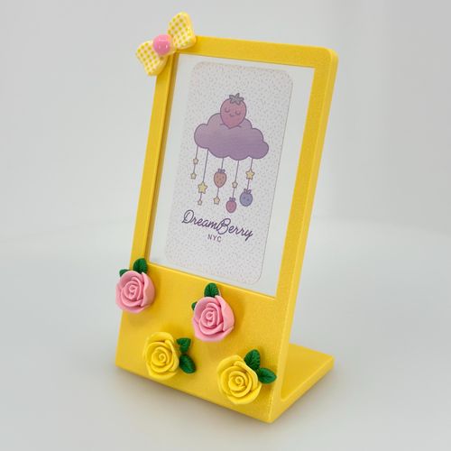 DreamBerry Photocard Display Frame — Yellow, Take Two, view 1 of 3