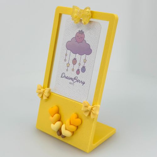 DreamBerry Photocard Display Frame — Yellow, view 1 of 3