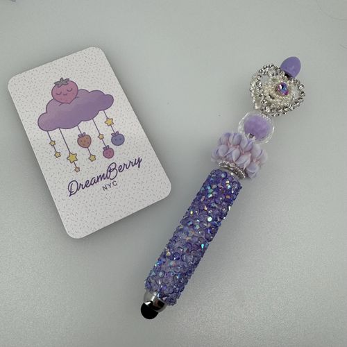 Beaded Stylus — Purple Sugar, view 1 of 5