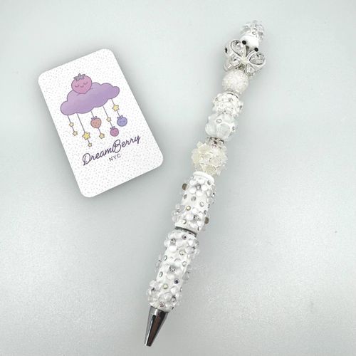 Beaded Pen — Deluxe White, Take Three, view 1 of 5