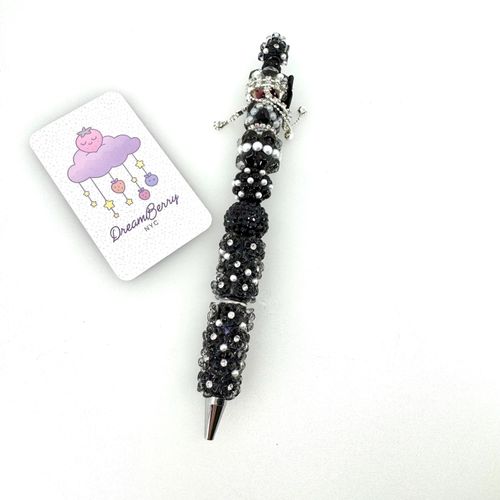 Beaded Pen — Deluxe Black Fancy, Take Two, view 1 of 5