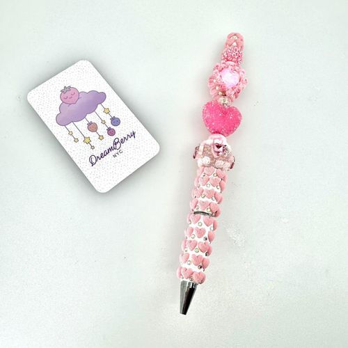 Beaded Pen — Deluxe Pink, Take Four, view 1 of 5