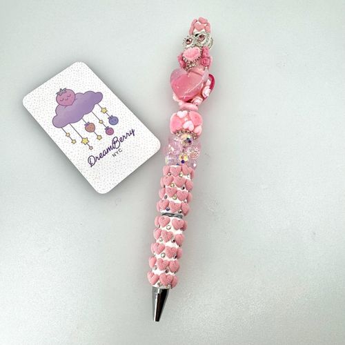 Beaded Pen — Deluxe Pink, Take Two, view 1 of 5