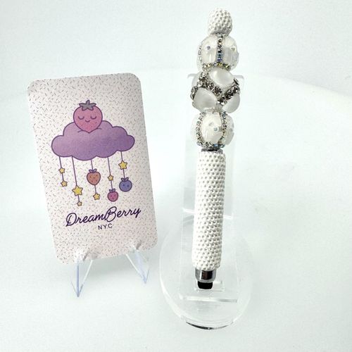Beaded Stylus — White, Take Three, view 1 of 4