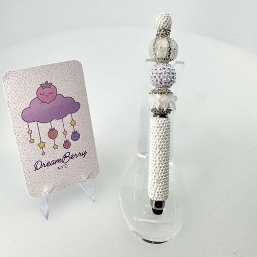 Beaded Stylus — White, view 1 of 5