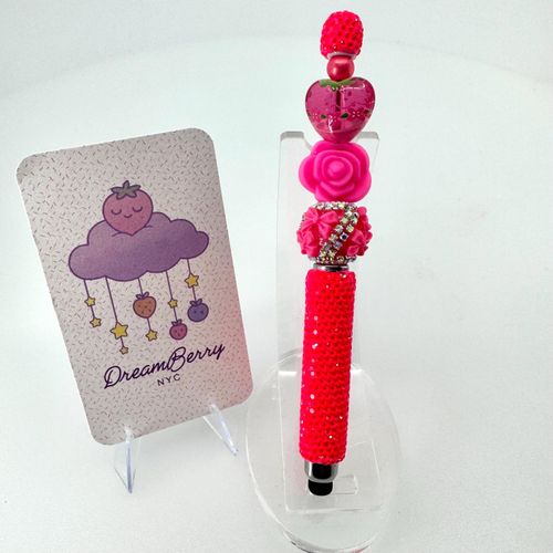 Beaded Stylus — Hot Pink, view 1 of 4